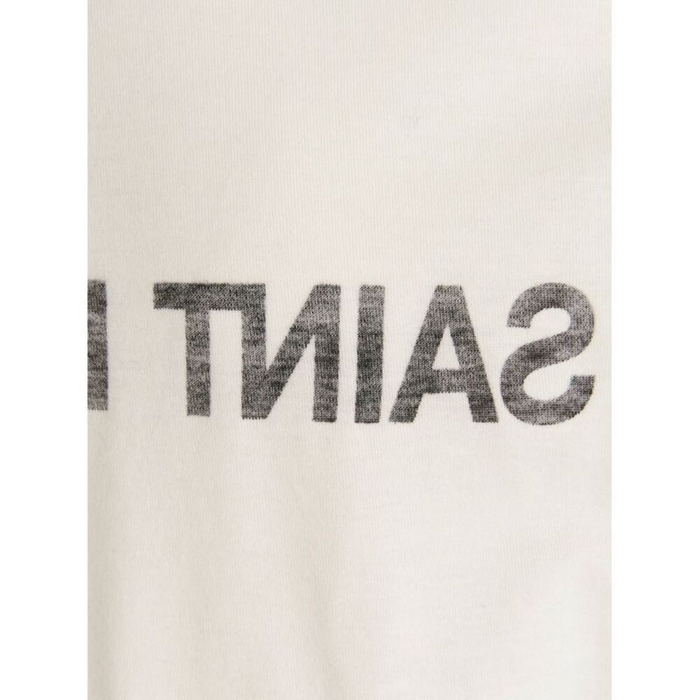 Saint Laurent Men Logo Print T-Shirt - Picture 4 of 4
